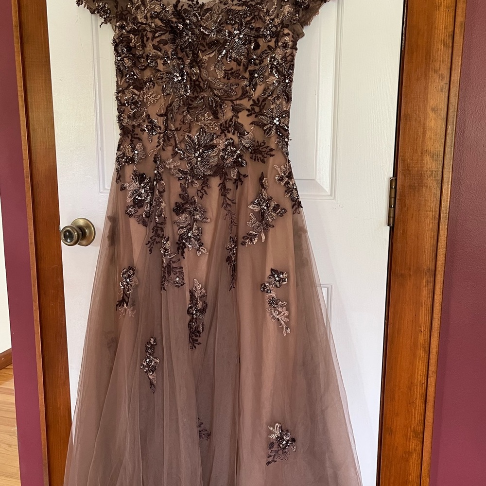 Elegant Beaded Women's Dress